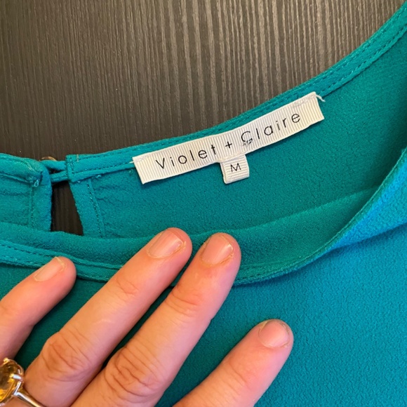 Violet + Claire half-length sleeve tunic top - Picture 3 of 3